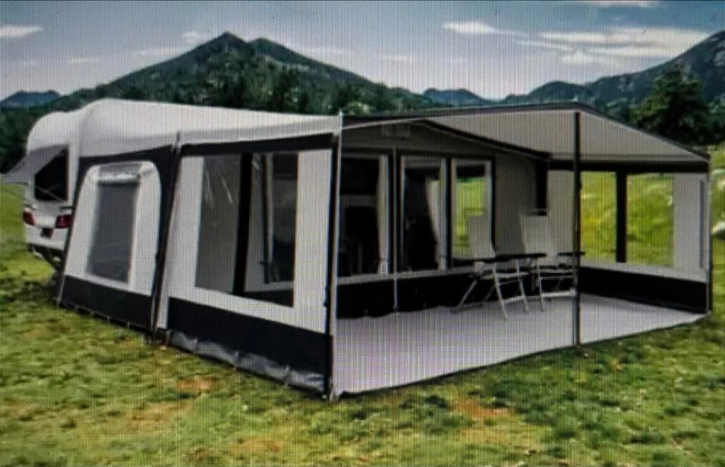 Reda voortentluifel - Ideaal voor extra schaduw en ruimte, Caravans en Kamperen, Ophalen, Zo goed als nieuw