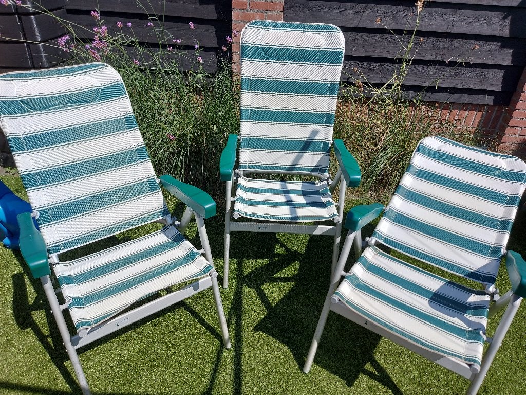 Campingstoelen, Caravans en Kamperen, Ophalen, Gebruikt, Campingstoel