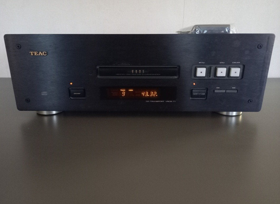 TEAC VRDS-T1 HIGH-END CD-TRANSPORT/LOOPWERK INCL A.B., Ophalen of Verzenden, Gebruikt, Overige merken