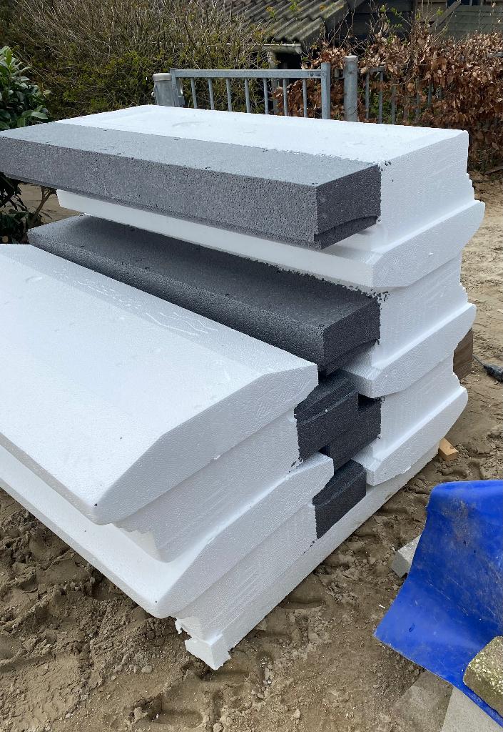 3x  Havebo broodjesvloer  125 cm h.o.h 60 cm (Rc=4.0, Doe-het-zelf en Verbouw, Ophalen, Overige materialen, 4 tot 8 cm, Nieuw