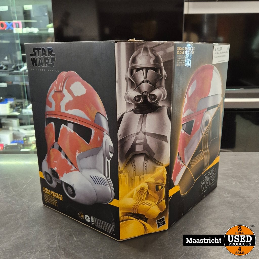 Star Wars: The Clone Wars Black Series Electronic Helmet 332, Flex Ltd., Gebruikt, https://flex.com/contact-us, Nobelstraat 10, 5807 GA Oostrum LB, Limburg, Nederland