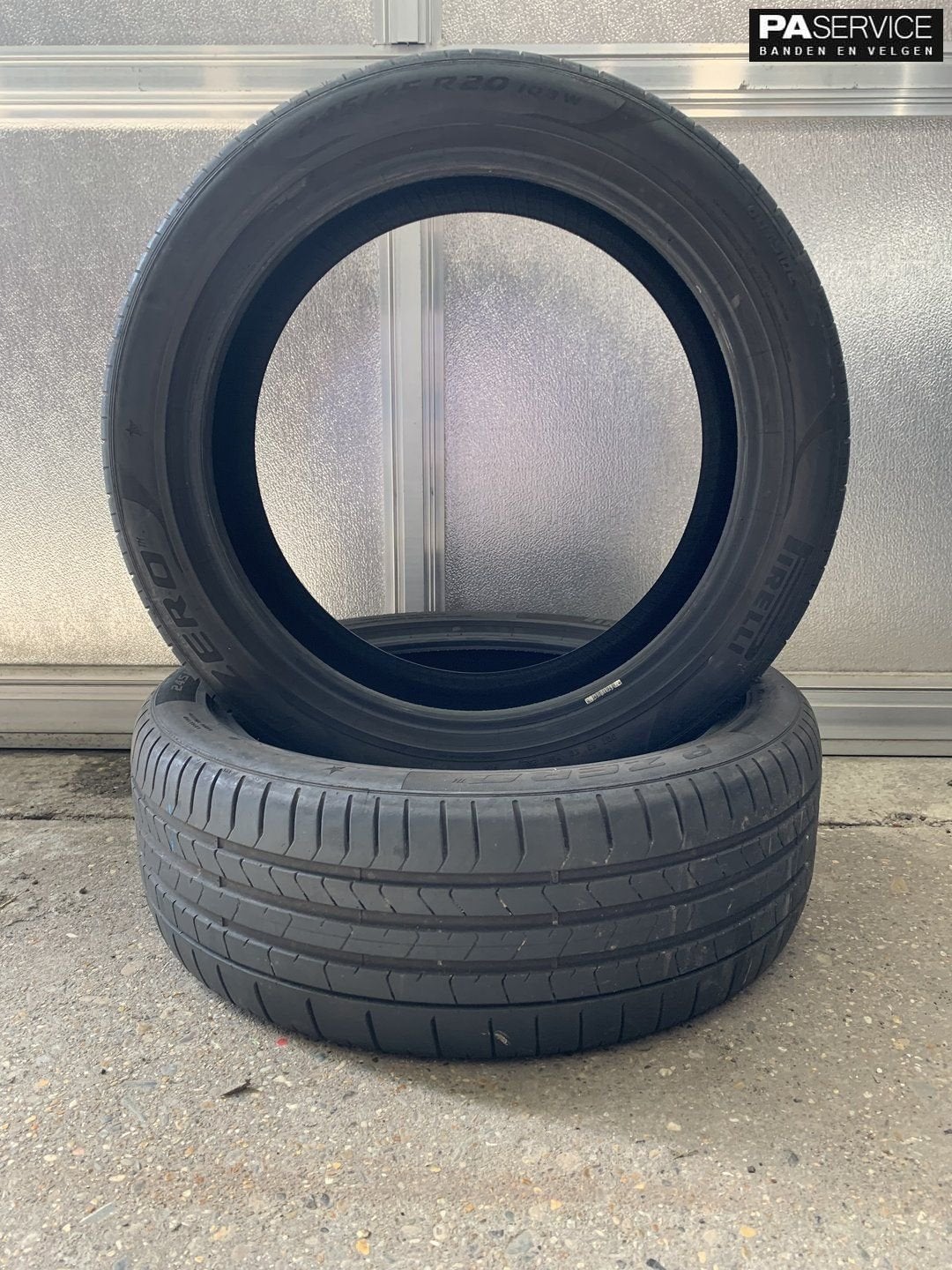 2x Pirelli 245 45 20 zomerbanden 5,2 mm incl Montage, -, -, Banden en Velgen, Ophalen of Verzenden