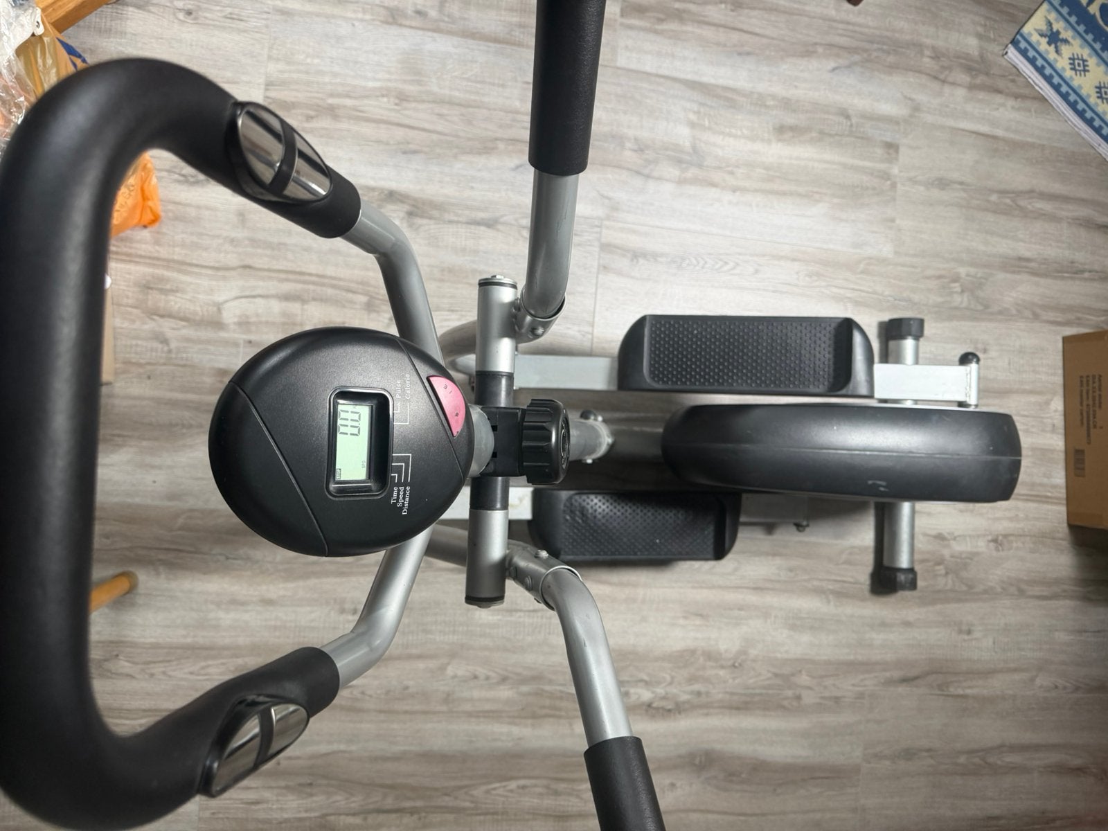 Gebruikte fitnes apparat, Ophalen, Gebruikt