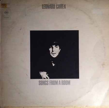Leonard Cohen – Songs From A Room 1969 folk rock, LP, Originele persing, Ophalen of Verzenden, Zo goed als nieuw