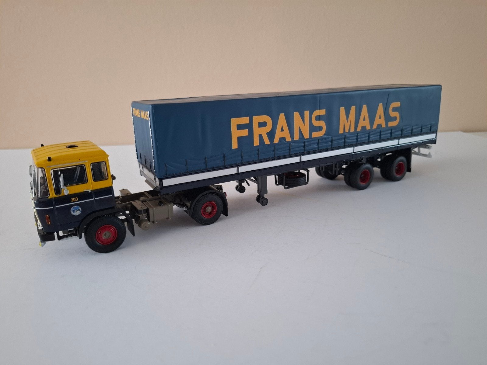 Daf 2600 met huiftrailer van Frans Maas van Wsi., Ophalen of Verzenden, Nieuw, Bus of Vrachtwagen, Wsi