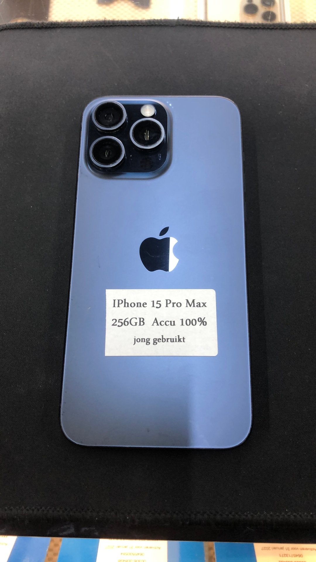 Iphone 15 Pro Max 256gb, Ophalen, Zo goed als nieuw, Overige typen