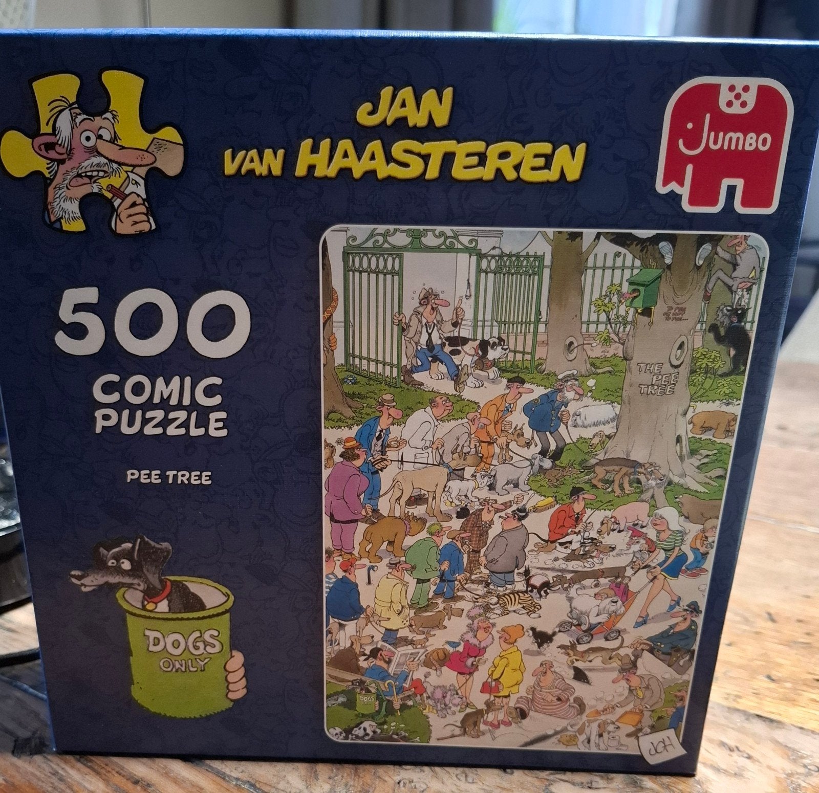 Jan van Haasteren PEE TREE 500 stuks, Ophalen of Verzenden, 500 t/m 1500 stukjes, Zo goed als nieuw, Legpuzzel