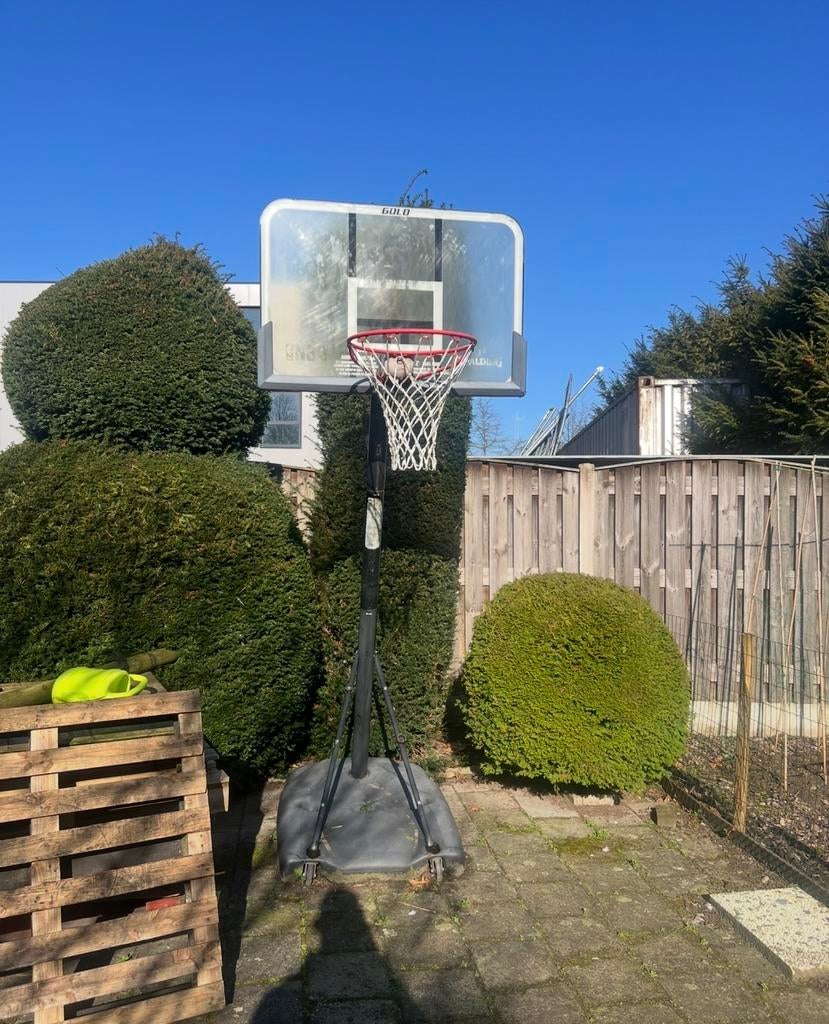 Spalding basketbalring met verstelbare standaard, Sport en Fitness, Ophalen, Gebruikt, Ring, Bord of Paal