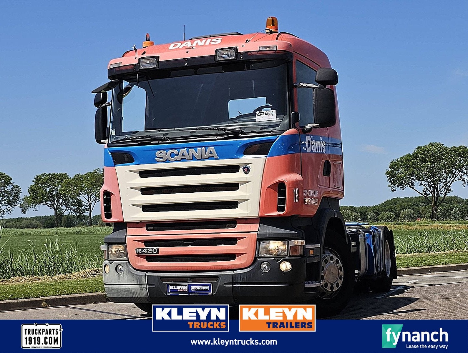 SCANIA R420 manual alcoa pto, Bedrijf, 420 pk, Euro 4, Te koop