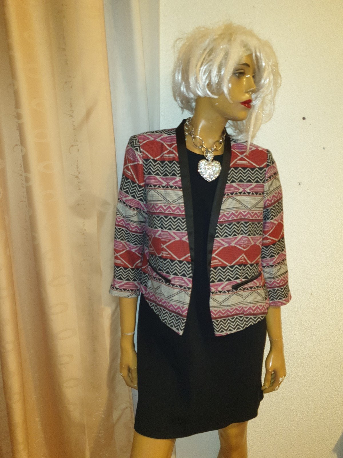 Stijlvol steps Jasje met Etnisch Patroon - Maat XL, Styles by steps, Maat 46/48 (XL) of groter, Ophalen of Verzenden, Zo goed als nieuw