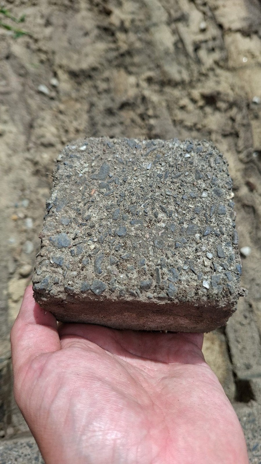 Stenen voor terras, Tuin en Terras, Grind, Keien en Split, Ophalen, Gebruikt