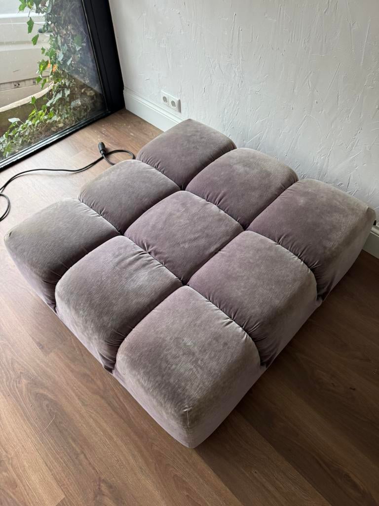 B&B Italia Tufty Time hocker, Huis en Inrichting, Ophalen of Verzenden, Gebruikt, Rechthoekig, Stof