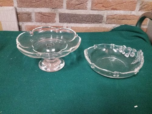 2 x bonbonschaaltjes van glas, Ophalen of Verzenden, 'T Olde Gre-j, Info@toldegrej.nl, Endepoelstraat 20f Didam