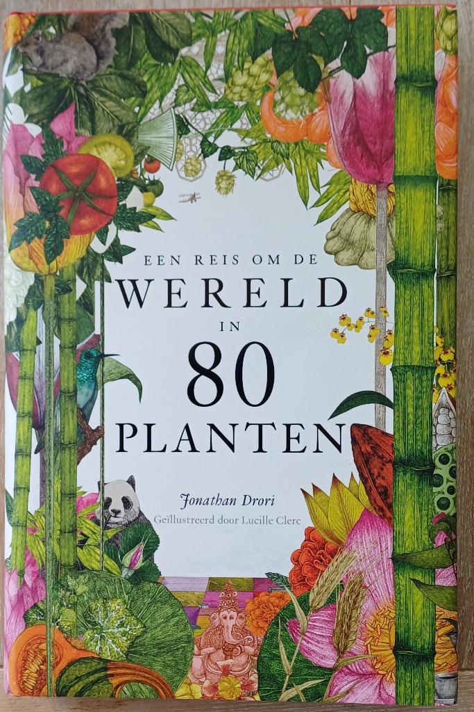 Een reis om de wereld in 80 planten Drori Ilustraties Clerc, Boeken, Bloemen, Planten en Bomen, Drori Clerc, Ophalen of Verzenden