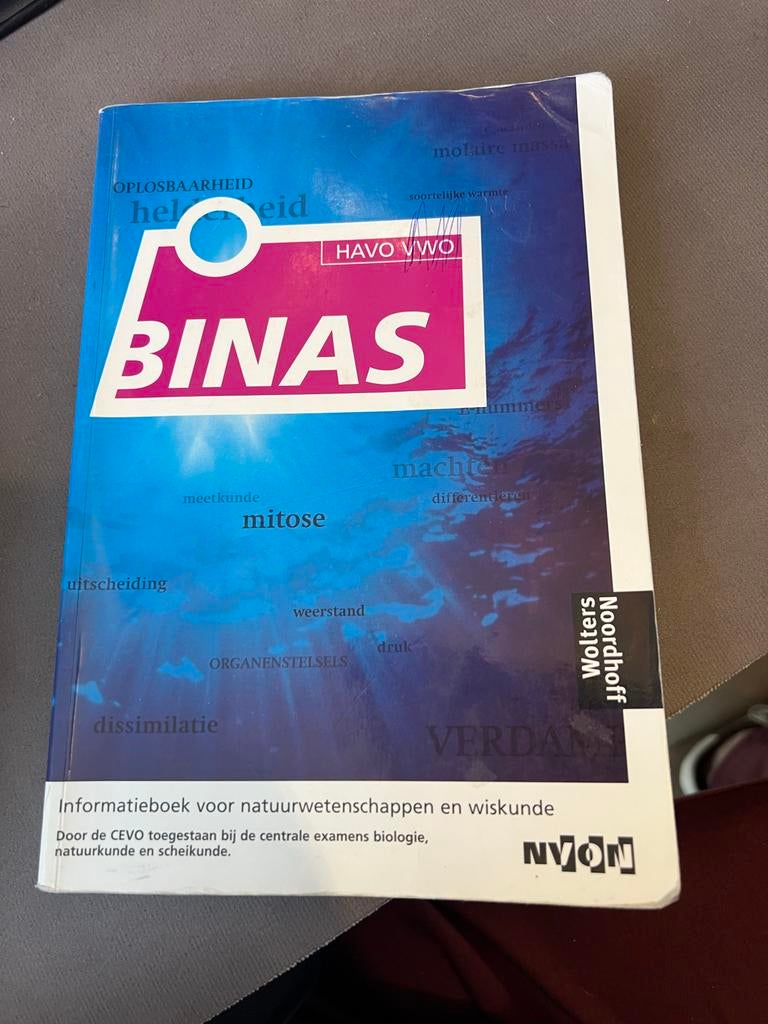 Binas Havo VWO, Boeken, Schoolboeken, Ophalen of Verzenden, Gelezen, Overige niveaus, Nederlands