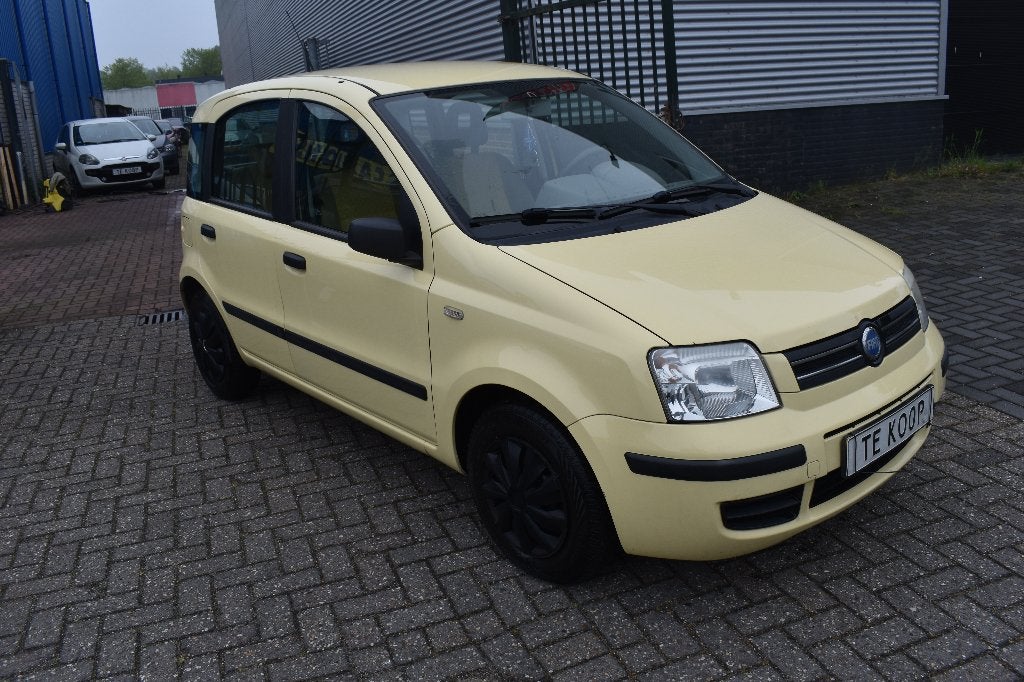 Fiat Panda 1.2 2003 Geel  NIEUWE APK, Auto's, Voorwielaandrijving, Bedrijf, Handgeschakeld, 17 km/l