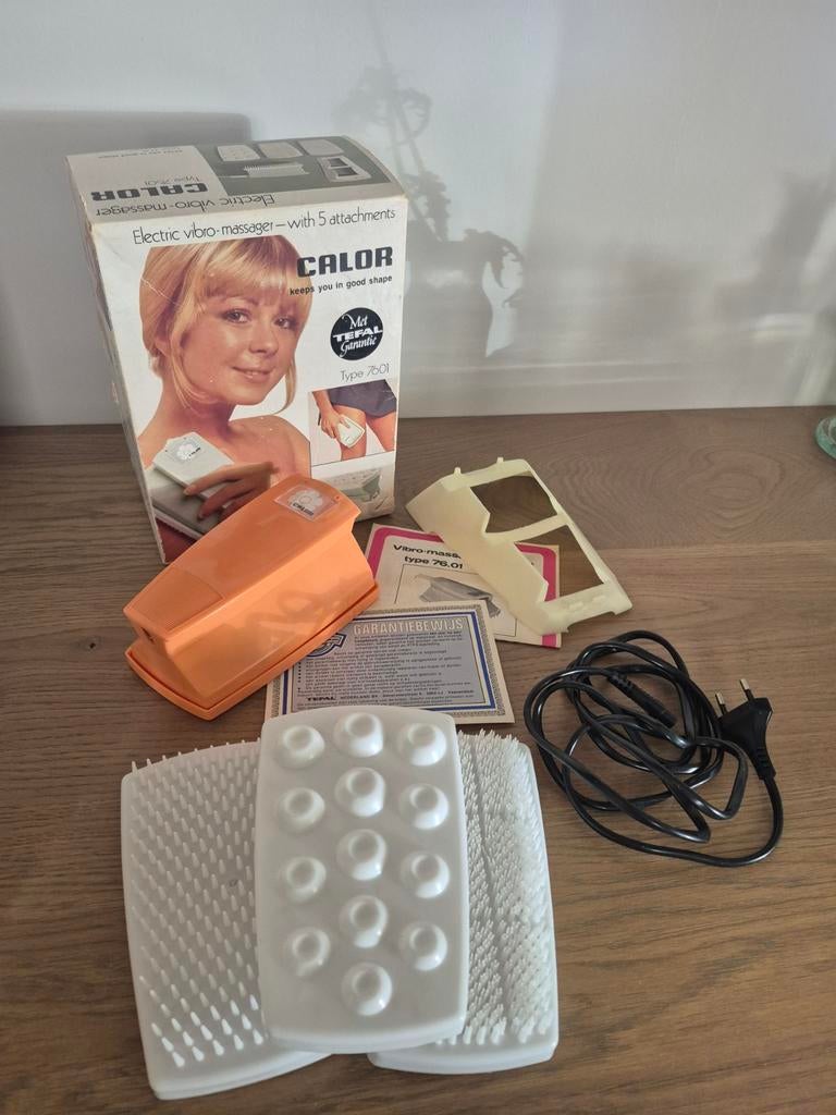 Vintage Calor elektrische massager, Ophalen of Verzenden, Zo goed als nieuw, Gebruiksvoorwerp