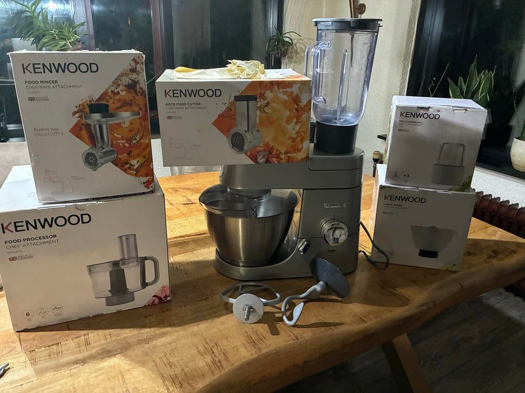 Kenwood Keukenmachine Accessoires (Citruspers, Vleesmolen), Minder dan 1 liter, Ophalen of Verzenden, Nieuw, Vaatwasserbestendig