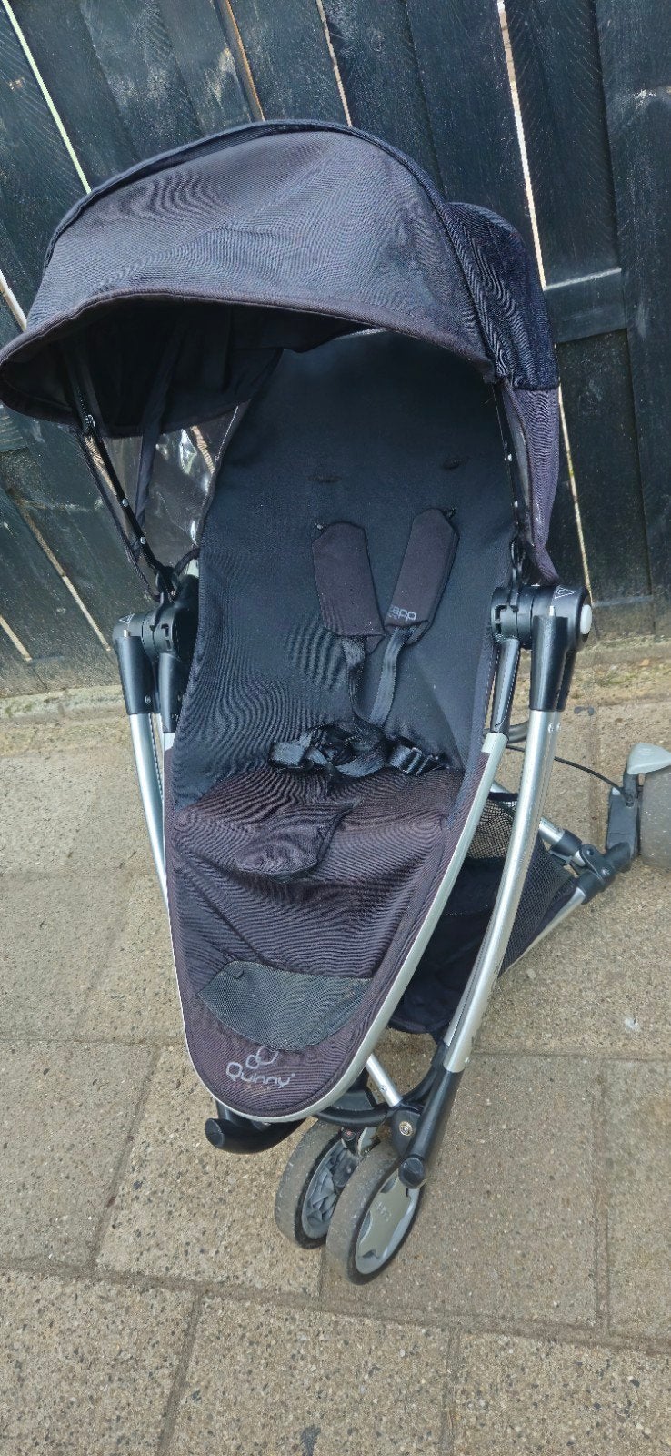 Quinny Zapp Xtra 2 Buggy - Zwart, Ophalen of Verzenden, Gebruikt, Kinderwagen, Quinny