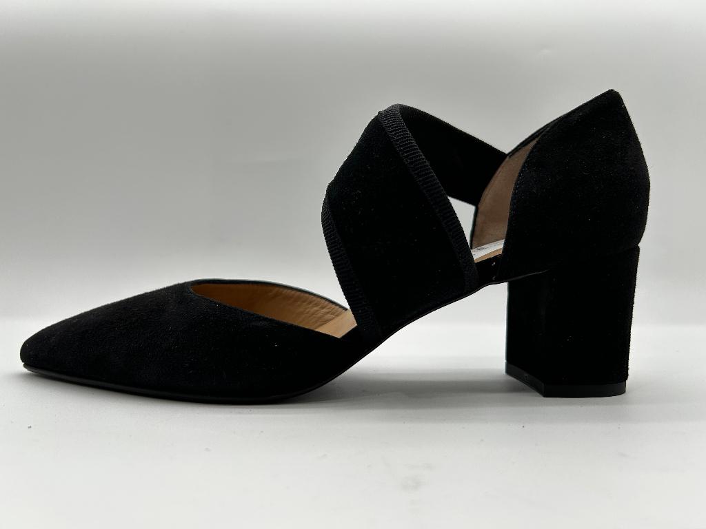 Marcos Nalini, maat 40 zwart suede schoenen met brede band., Verzenden, Zwart, Nieuw, Marcos Nalini