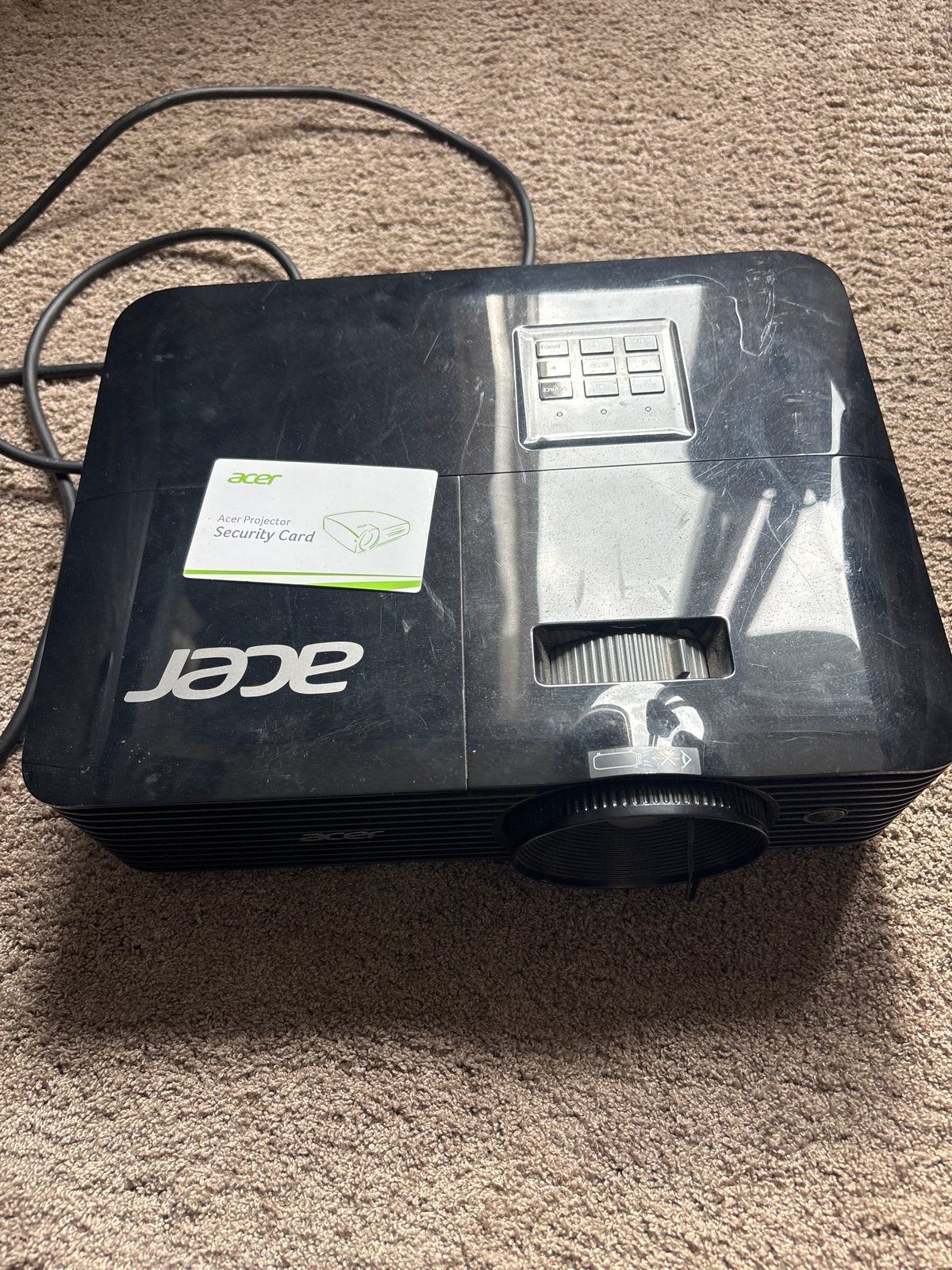 Acer beamer/projector - Afstandsbediening kwijt, Ophalen, Gebruikt