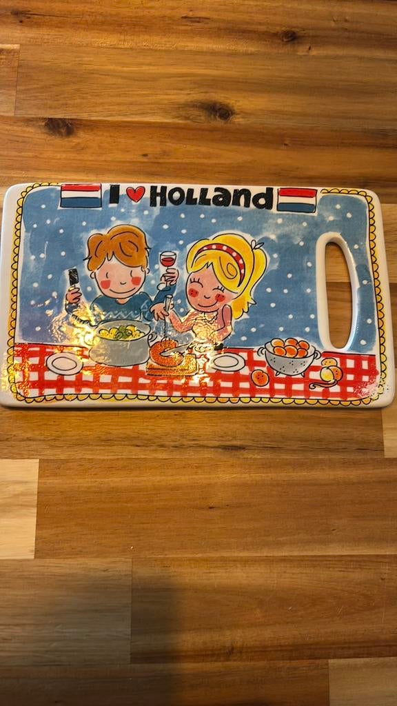 Blond amsterdam stenen snijplank borrel plank mini, Ophalen of Verzenden, Zo goed als nieuw