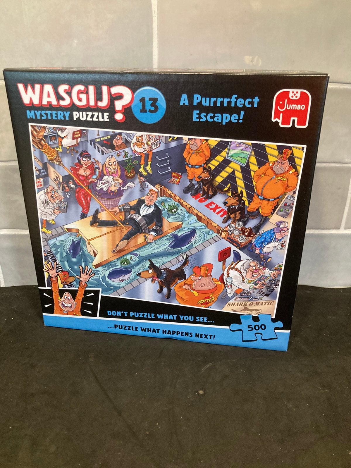 Wasgij Mysterie puzzel nr 13 (050426), Hobby en Vrije tijd, Ophalen of Verzenden, 500 t/m 1500 stukjes, Zo goed als nieuw