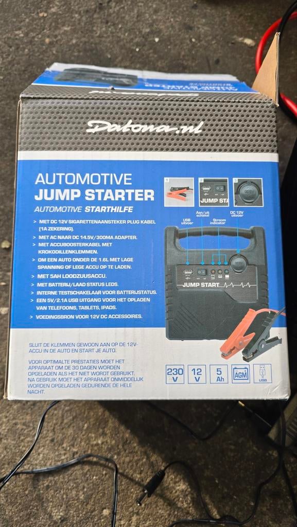 Dabona Automotive Jump Starter - Startbooster, Auto diversen, Jumpstarters, Ophalen of Verzenden