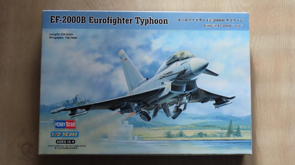 Eurofighter Typhoon Hobby Boss 1/72, Overige merken, 1:72 tot 1:144, Nieuw, Ophalen of Verzenden