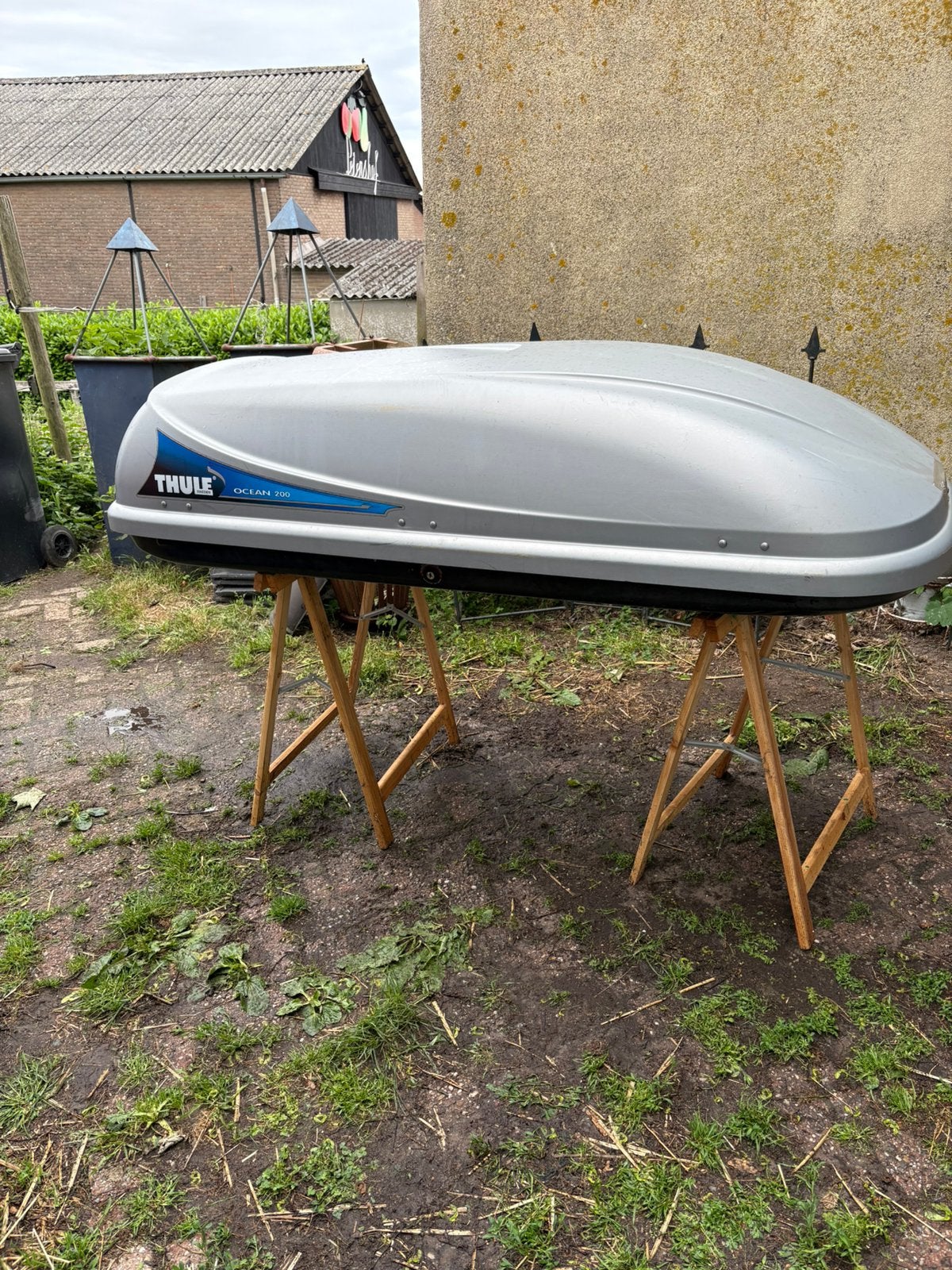Thule Ocean 200 Dakkoffer - Ruime en Betrouwbare Bagagebox, Auto diversen, Ophalen, Gebruikt
