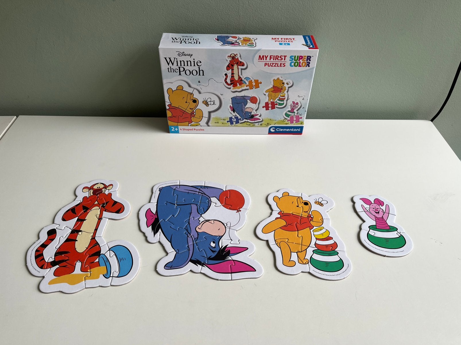 Puzzel Winnie the Pooh 2+, Ophalen, 10 tot 50 stukjes, Zo goed als nieuw
