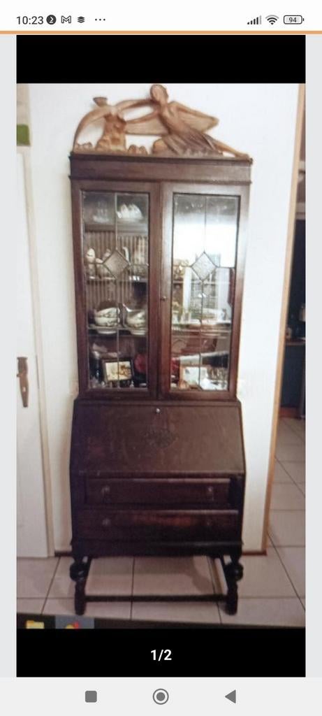 Secretaire Engels, Huis en Inrichting, Kasten | Secretaires, Ophalen of Verzenden