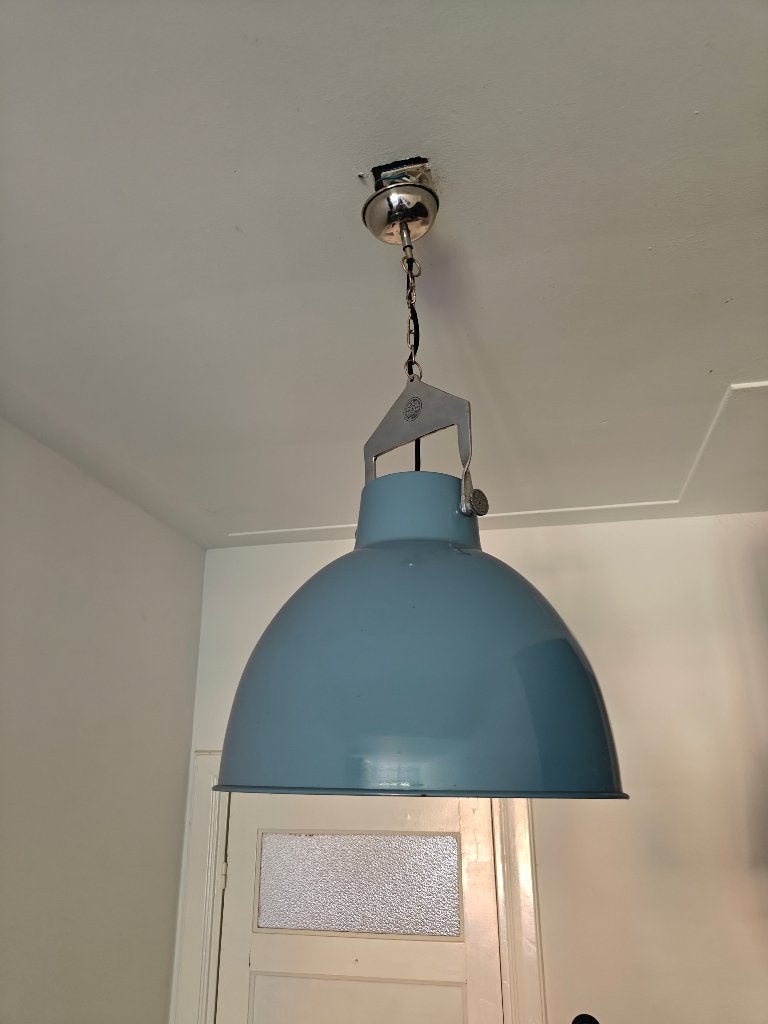 Look4Lamps koepellamp, groen of blauw, per stuk/set, Ophalen, E27 (groot), Zo goed als nieuw, Metaal