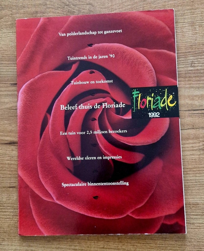 Floriade 1992 parkgids inclusief plattegrond, Folder, Frans Hofmeester, Ophalen of Verzenden, Zo goed als nieuw