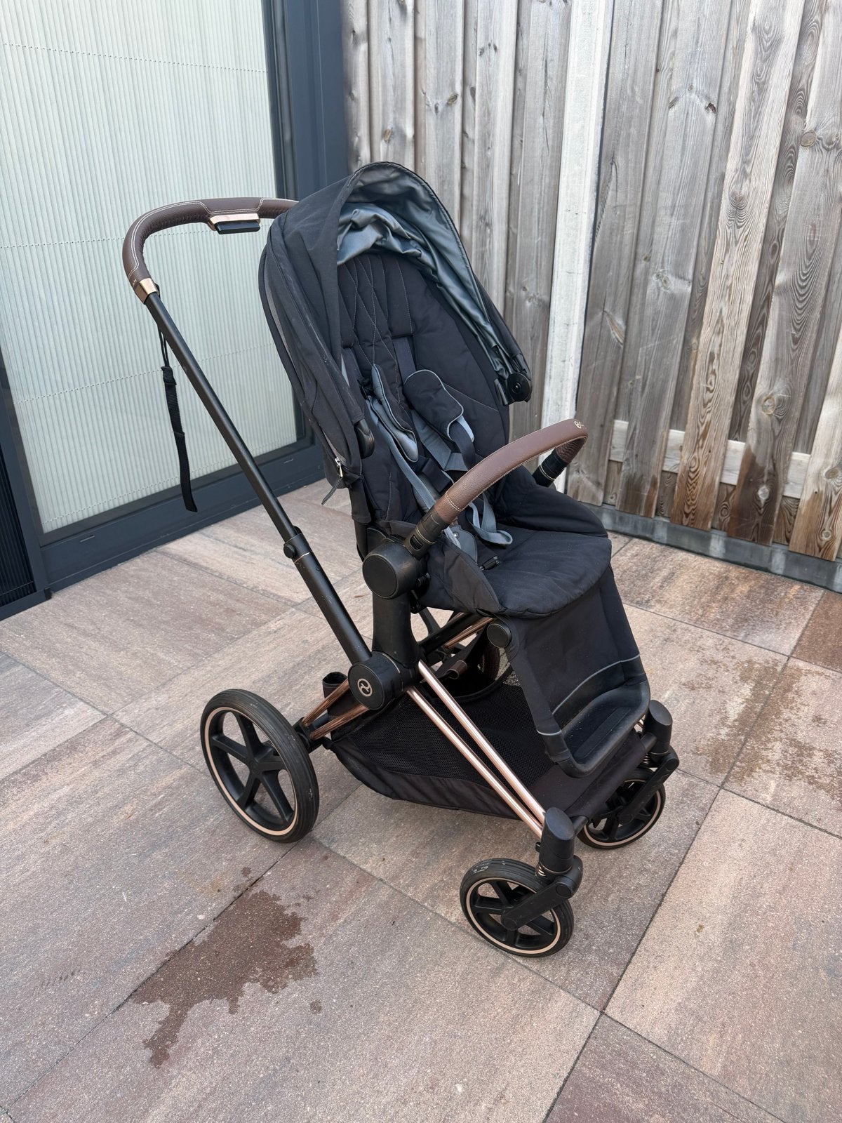 Cybex Priam kinderwagen, Kinderen en Baby's, Kinderwagens en Combinaties, Zo goed als nieuw, Kinderwagen, Overige merken, Verstelbare duwstang