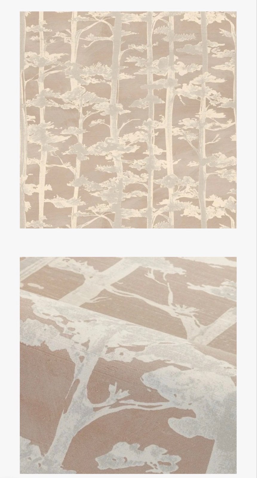 Casamance Legendes Behang Ame Latte/Ivoire 70040508, Natuurlijk, Overige merken, Beige, Ophalen of Verzenden