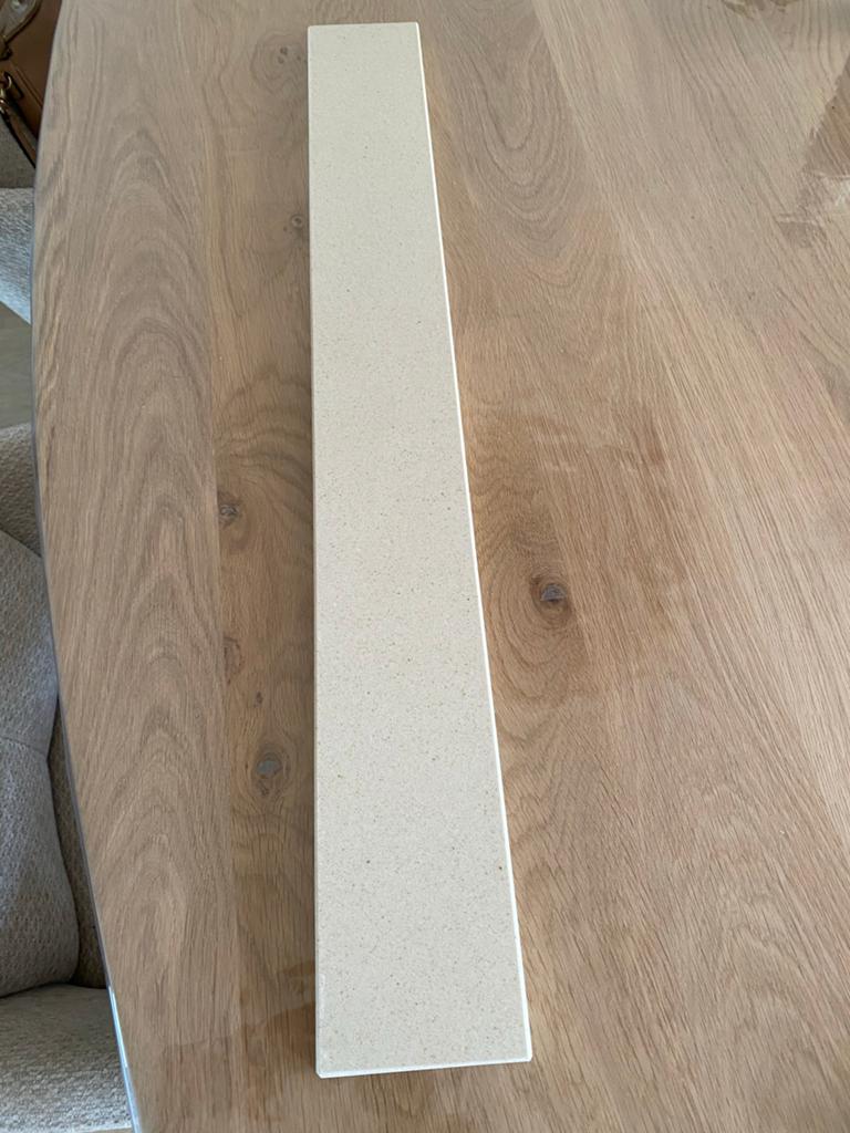 Nieuwe Beige Marmer Composiet Dorpel - 80,5x10x2 cm, Overige materialen, Overige typen, Nieuw, Ophalen of Verzenden