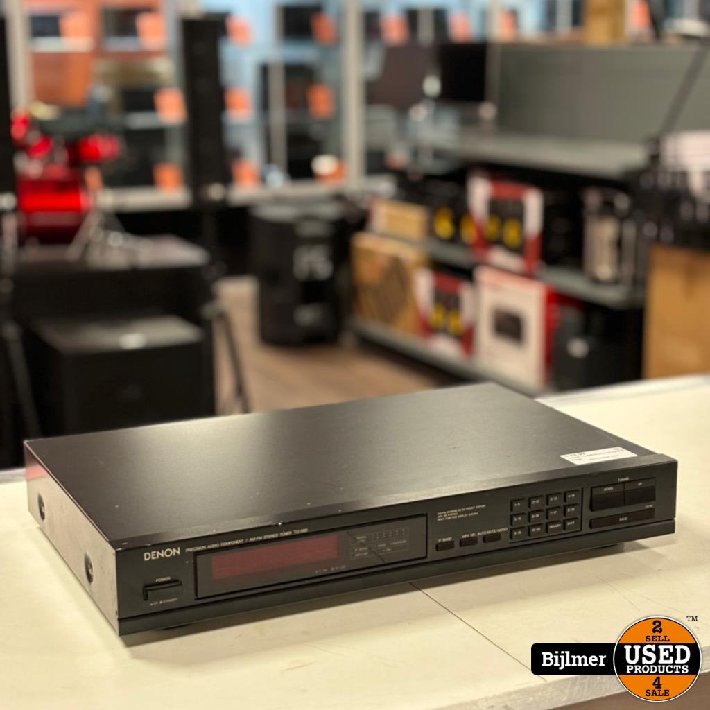 Denon TU-550 Precision AM/FM Tuner, Denon, Zo goed als nieuw, Support@denon.com, 1-1-1, Shin-Yokohama
Kohoku-ku, Yokohama 222-0033
Japan
