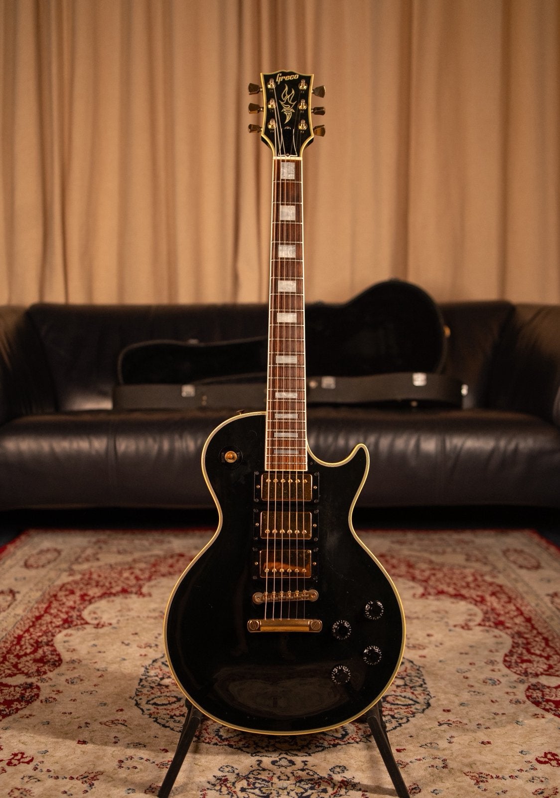 Greco Les Paul | Black beauty | Inruil mogelijk, Muziek en Instrumenten, Ophalen of Verzenden, Zo goed als nieuw, Solid body, Gibson