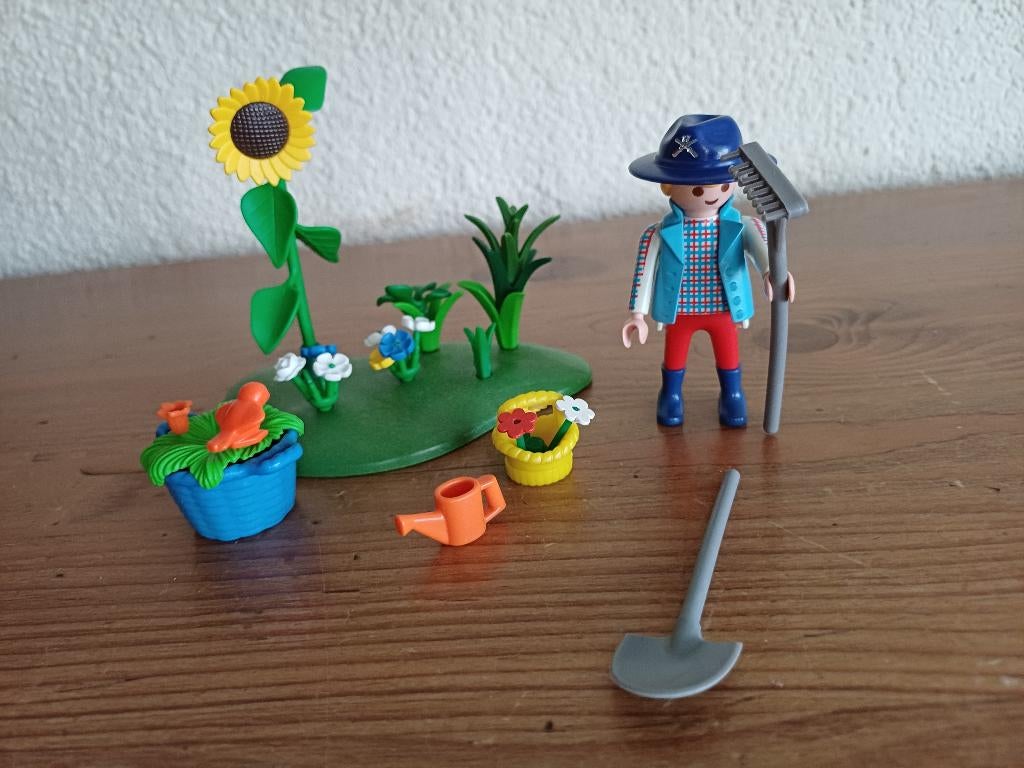 Playmobil tuinman met tuintje, Kinderen en Baby's, Speelgoed | Playmobil, Ophalen of Verzenden, Zo goed als nieuw