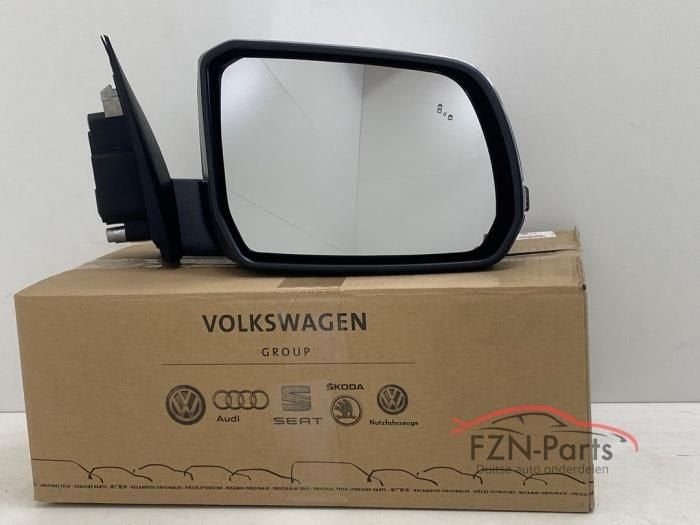 VW Amarok 2HJ Zij buiten spiegel Rechts Side-assist Chrome (, Auto-onderdelen, Ophalen of Verzenden, Nieuw