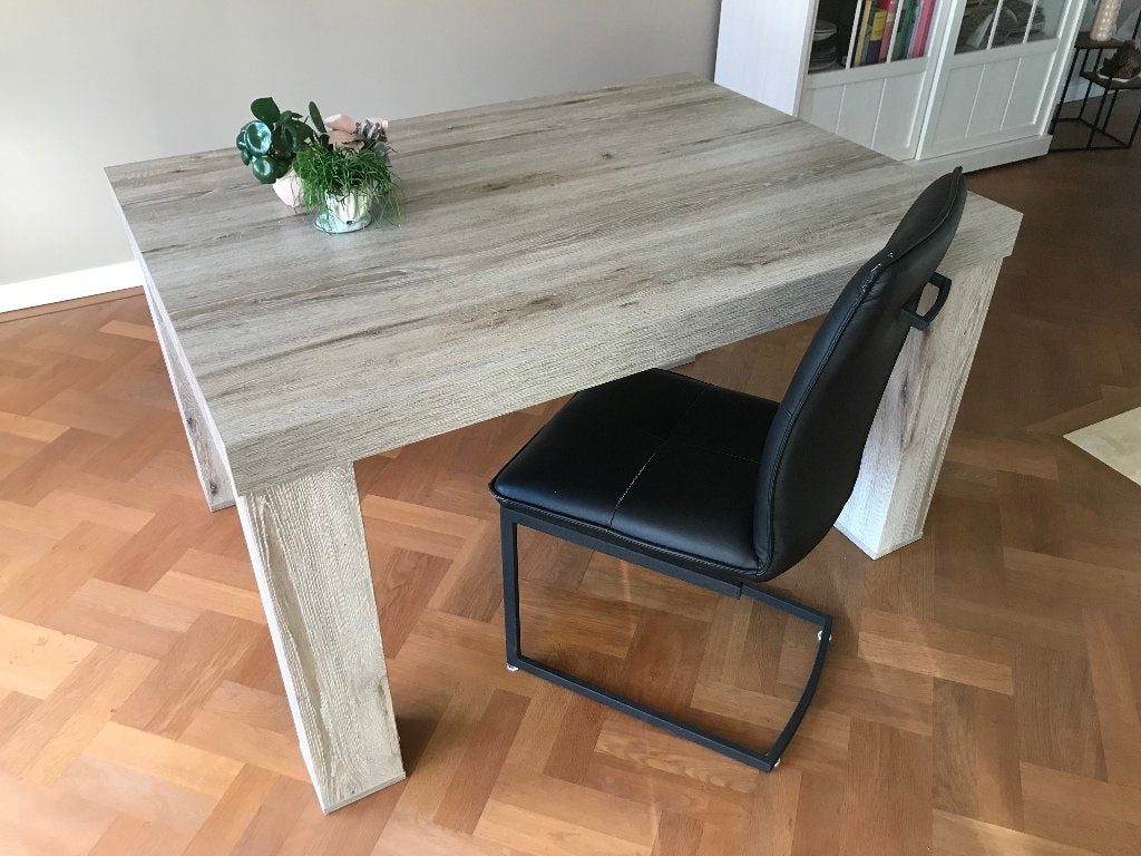 Eettafel, Ophalen, Kunststof, Zo goed als nieuw, Vijf personen of meer