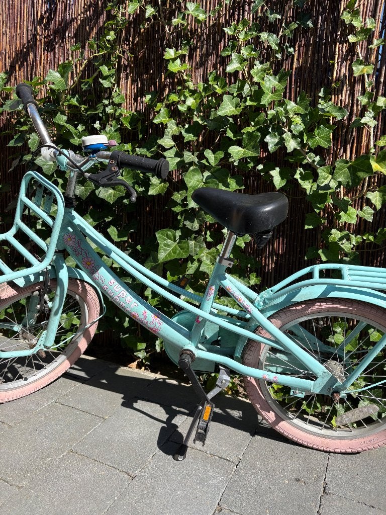 Kinderfiets 16 inch, Ophalen, Gebruikt, Terugtraprem, 16 tot 20 inch