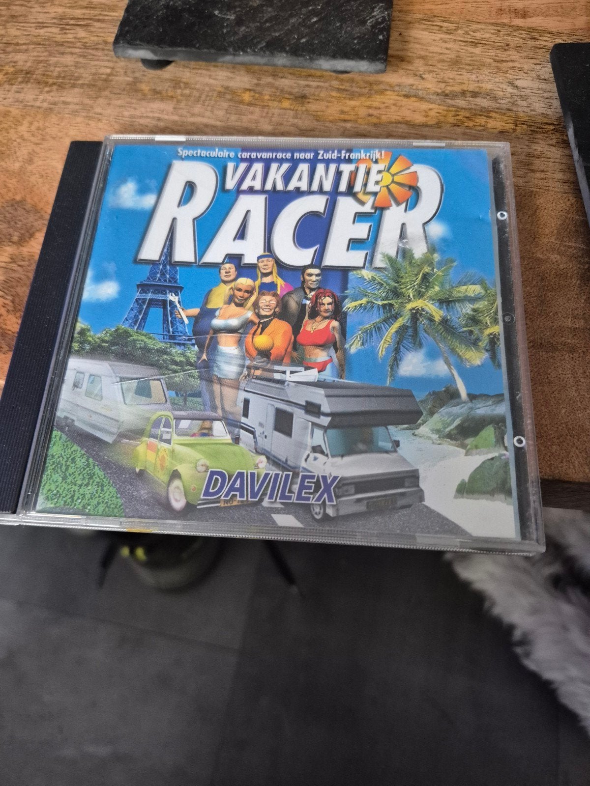 Vakantie Racer PC CD-ROM - Davilex (Nederlands), Gebruikt, 1 speler, Racen en Vliegen, Ophalen of Verzenden