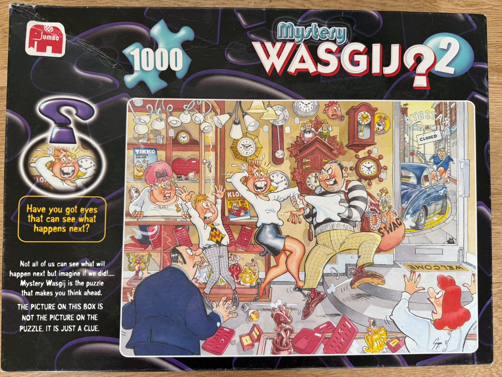 Wasgij puzzel - mystery nr 2, Ophalen, Meer dan 50 stukjes, 6 jaar of ouder