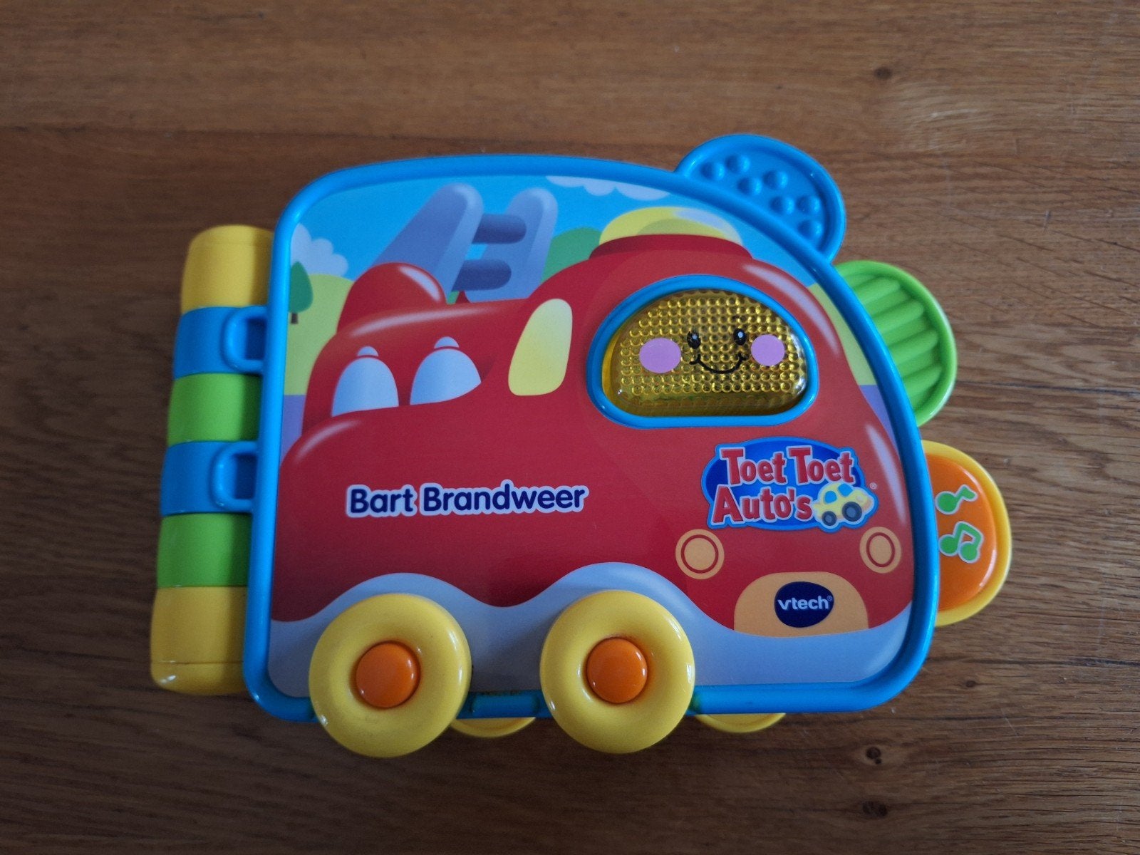 VTech Toet Toet Auto's Bart Brandweer boekje, Ophalen of Verzenden, Zo goed als nieuw, Overige typen, Met licht
