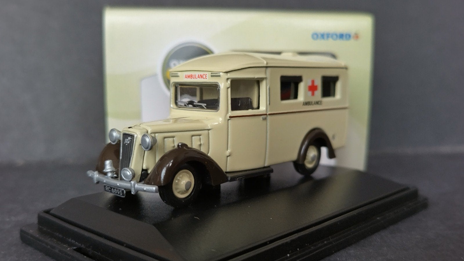 Austin 18 Ambulance 1:76 Oxford Diecast Pol, Auto, Verzenden, ., Nieuw