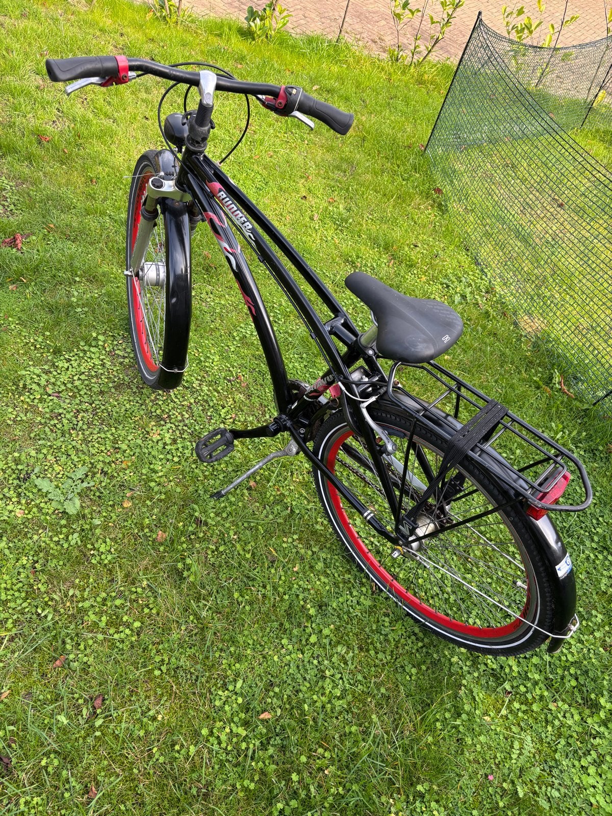 Batavus Runner jongensfiets - 26 inch, 26 inch of meer, Velgrem, Ophalen of Verzenden, Handrem