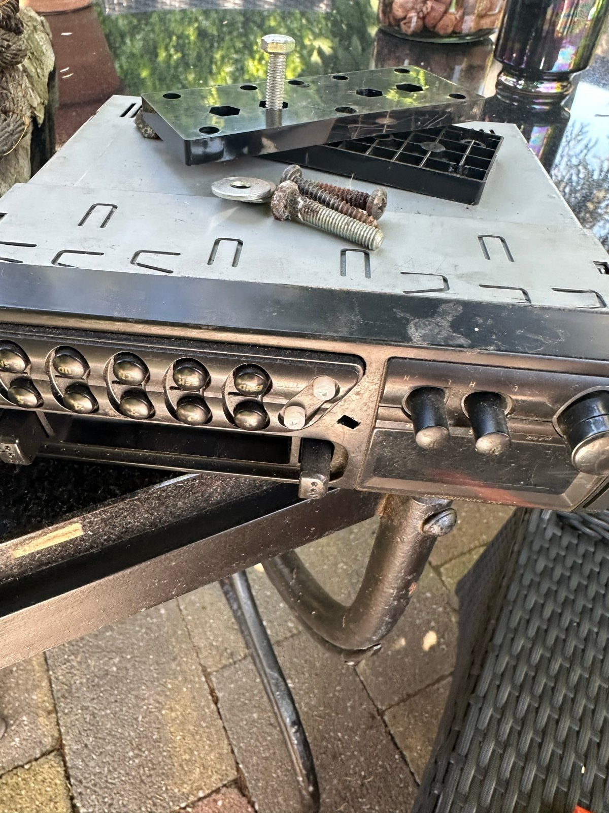 Vintage Auto Cassetterecorder - Werking Onbekend, Ophalen of Verzenden, Gebruikt
