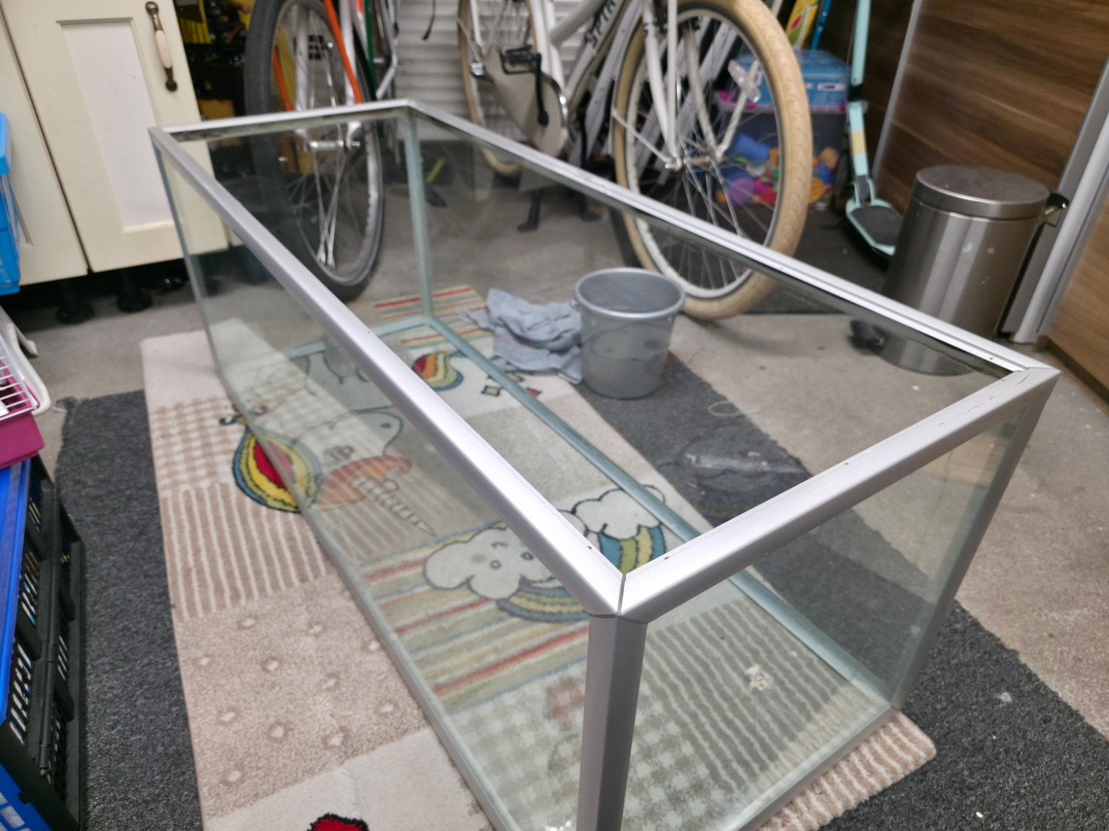 Glazen hamster terrarium, Dieren en Toebehoren, Knaagdieren en Konijnen | Hokken en Kooien, Hok, Muis, Ophalen, Minder dan 60 cm